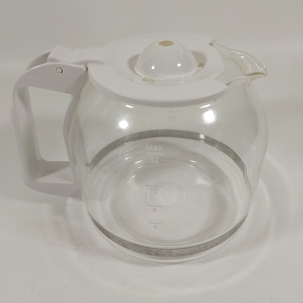 Walmart-White‎ 12 Cup Drip Coffee Maker Model: 512841 replacement Carafe